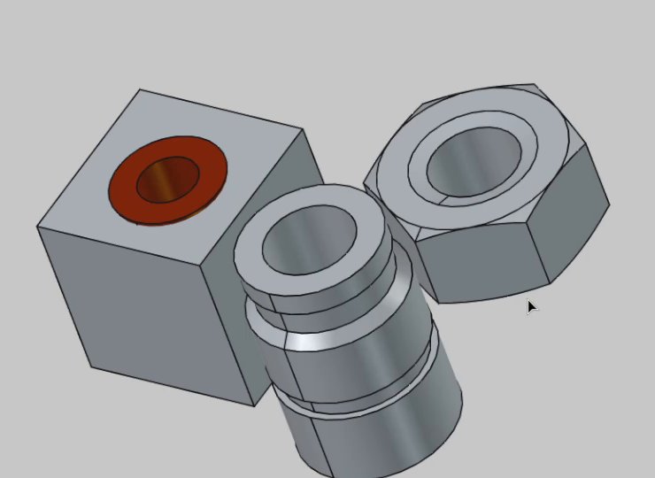 Insert fileté et écrou de l'atelier Fasteners