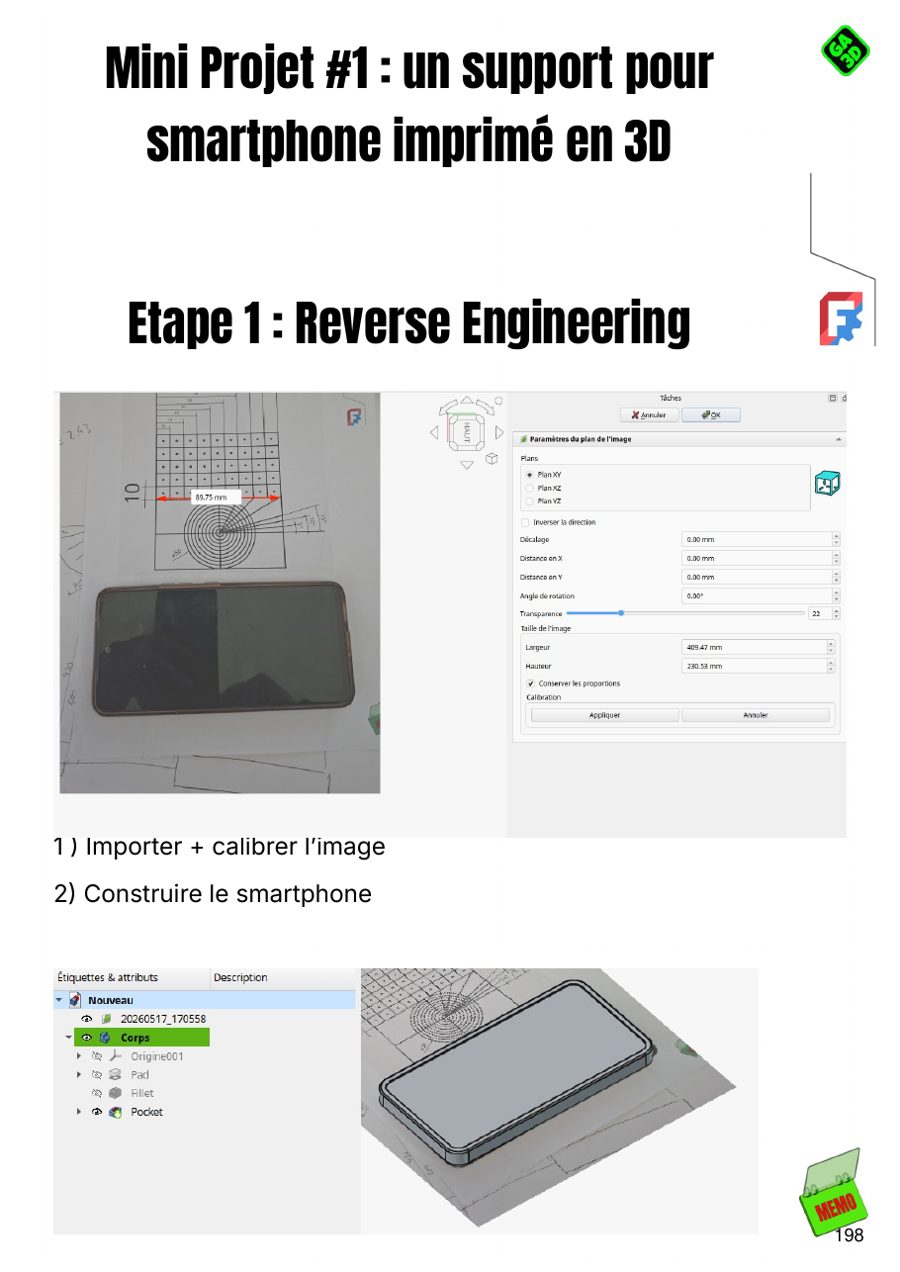 Mini-projet n°1 : un support de smartphone