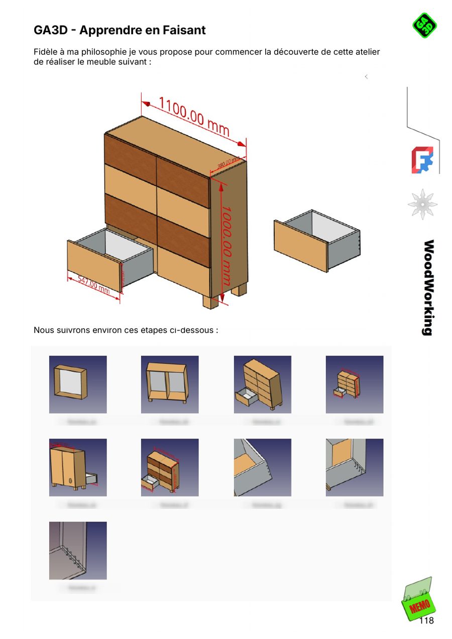 Le meuble du chapitre WoodWorking